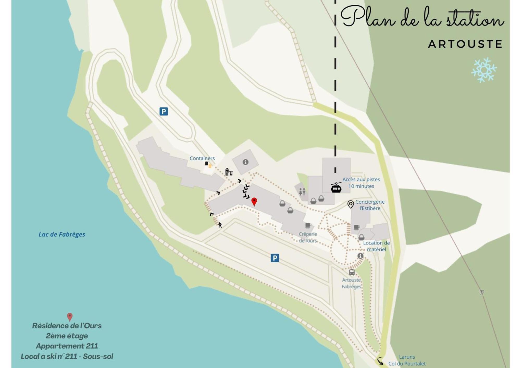 Appartement Chaleureux En Coeur De Station Ларунс Екстериор снимка